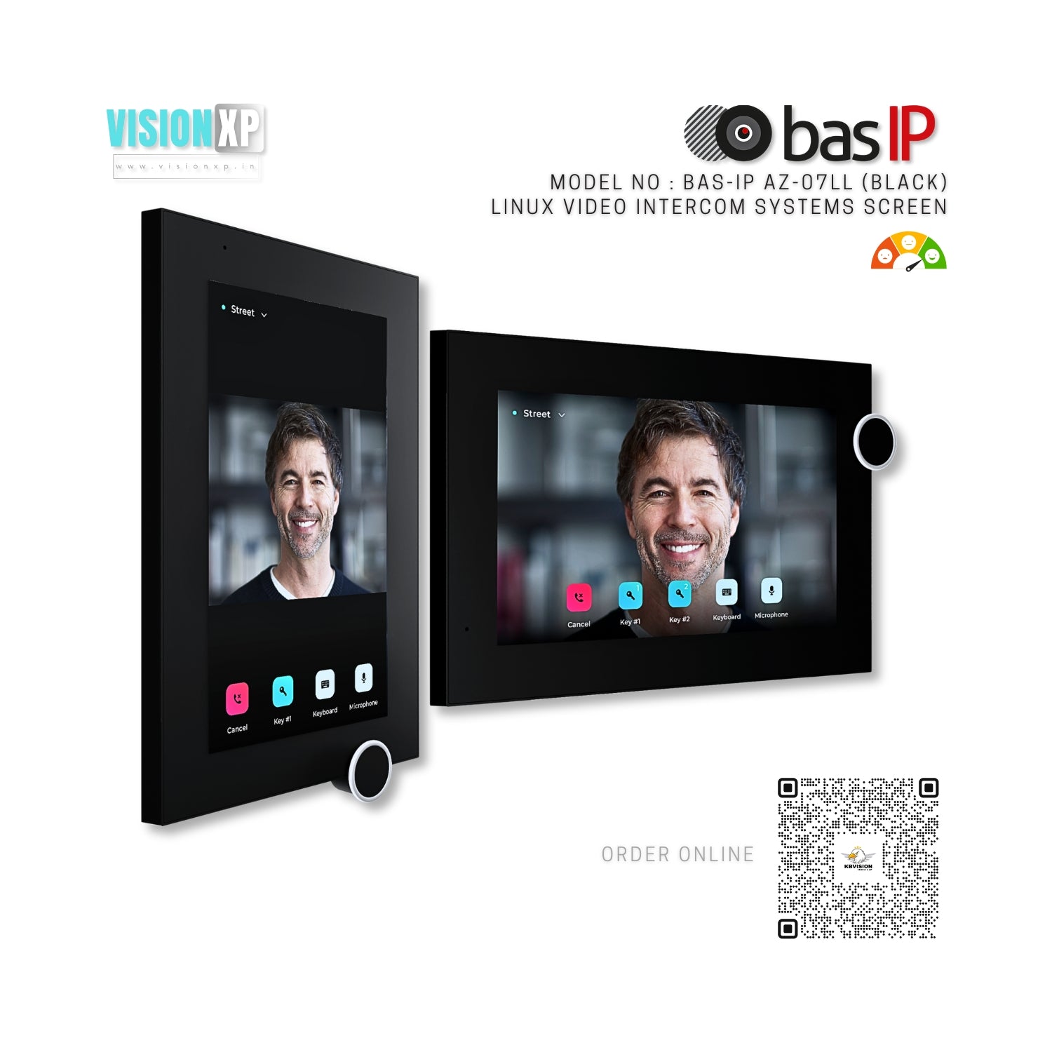 basIP AZ-07LL IP Linux Video Intercom Systems 7inch Touch Screen basIP AZ-07LL IP Linux Video Intercom Systems 7inch Touch Screen